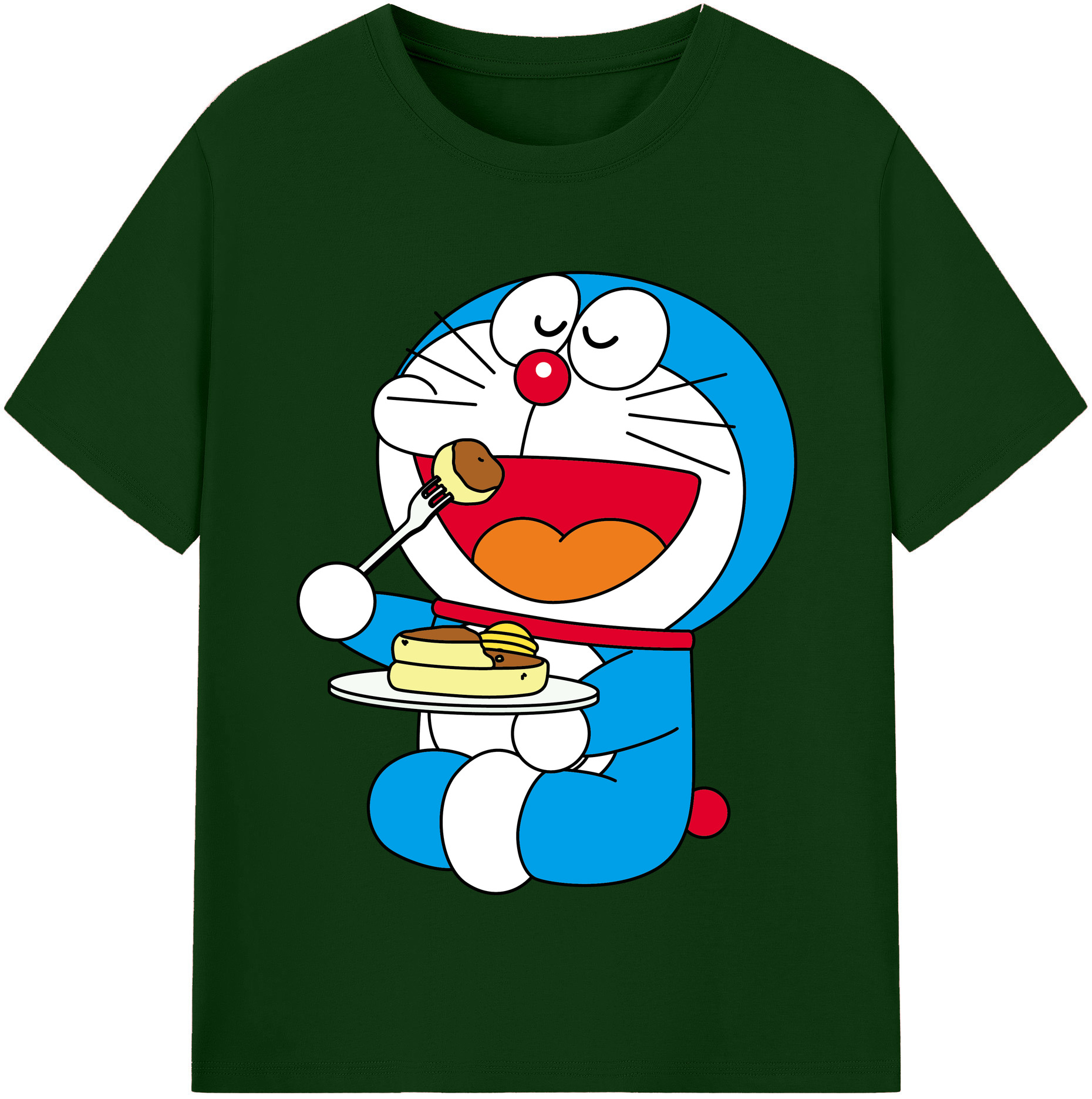 （画像用） ドラえもん Doraemon 綿100％半袖Tシャツ（フロントプリント）